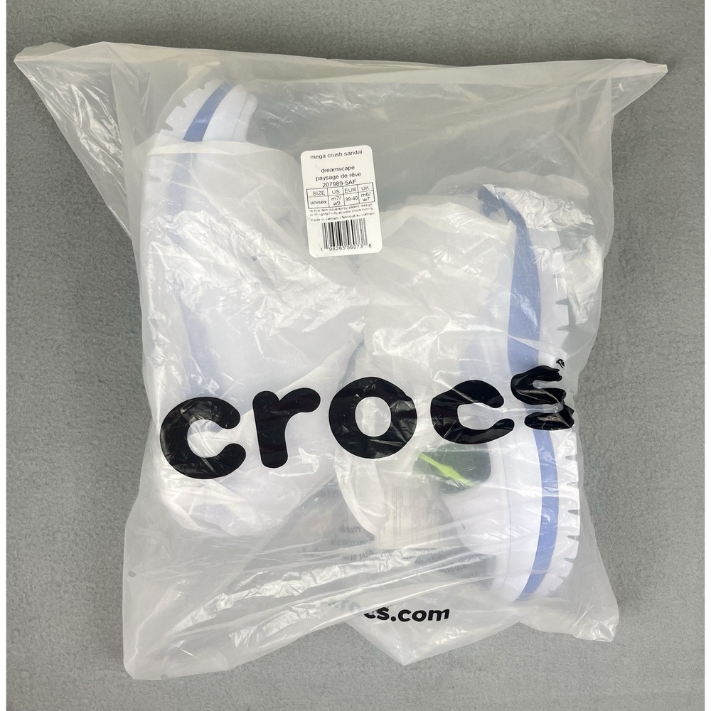 Crocs Mega Crush Platform Sandal Size Womens Size 9 Mens Size 7 Dreamscape NEW - Picture 10 of 10